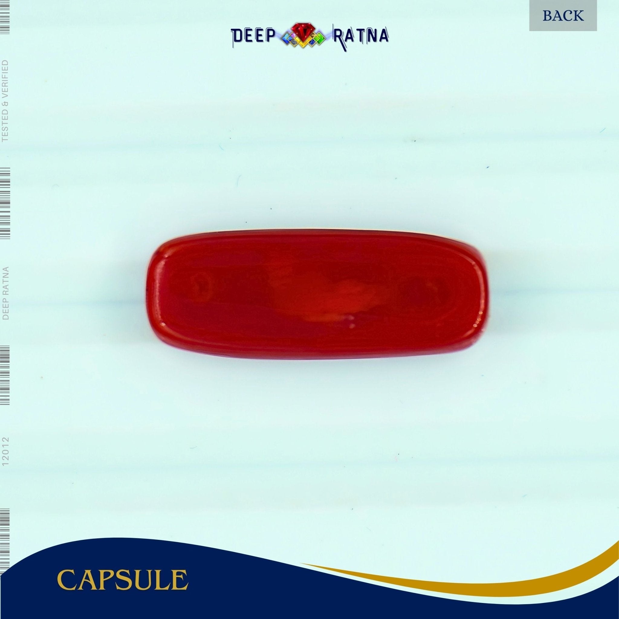 Red Coral 5.47 Carat (Italian) - Deep Ratna