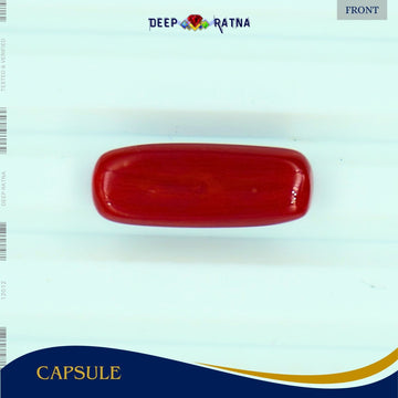 Red Coral 5.47 Carat (Italian) - Deep Ratna