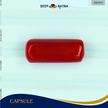 Red Coral 5.47 Carat (Italian) - Deep Ratna