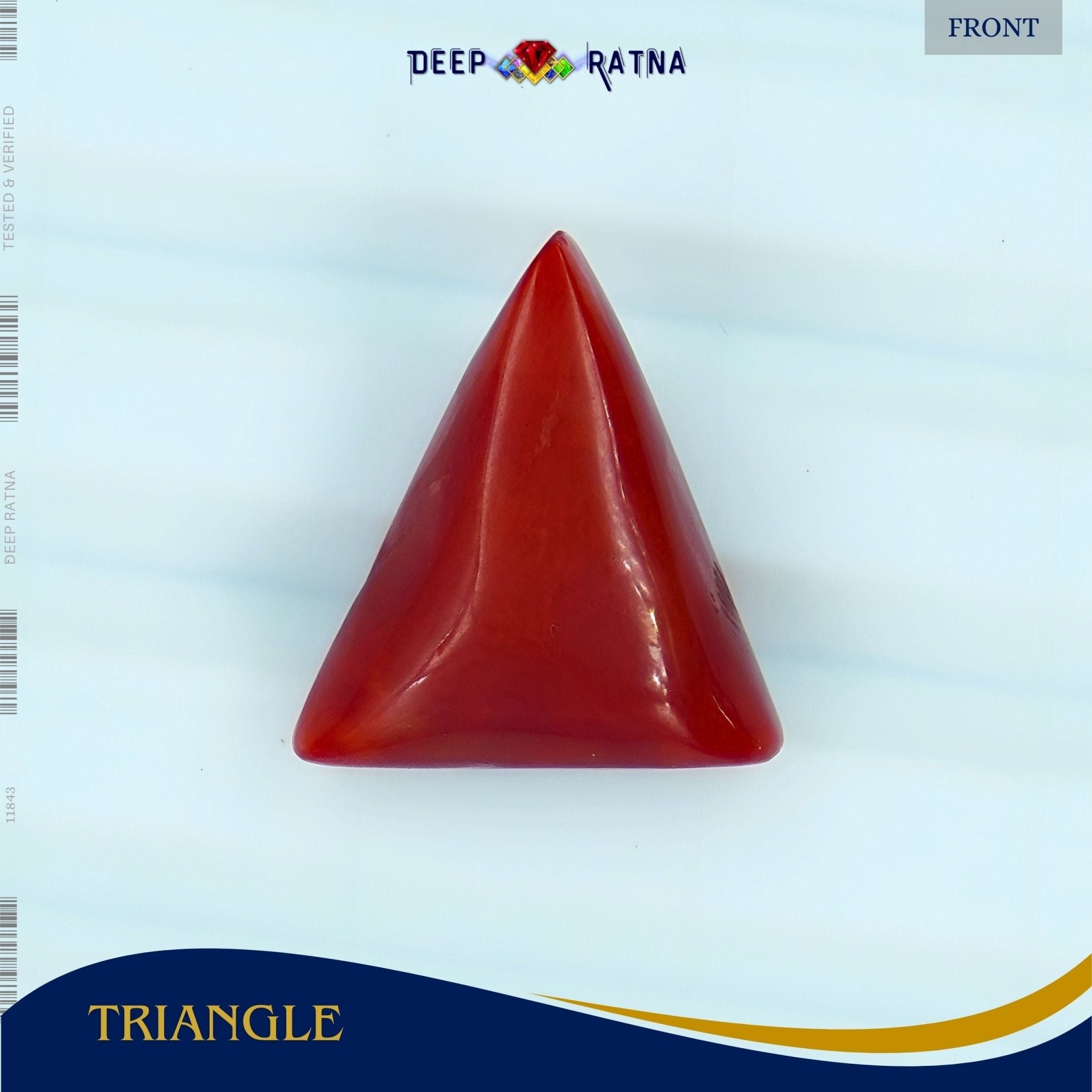 Red Coral 5.51 Carat (Italian) - Deep Ratna