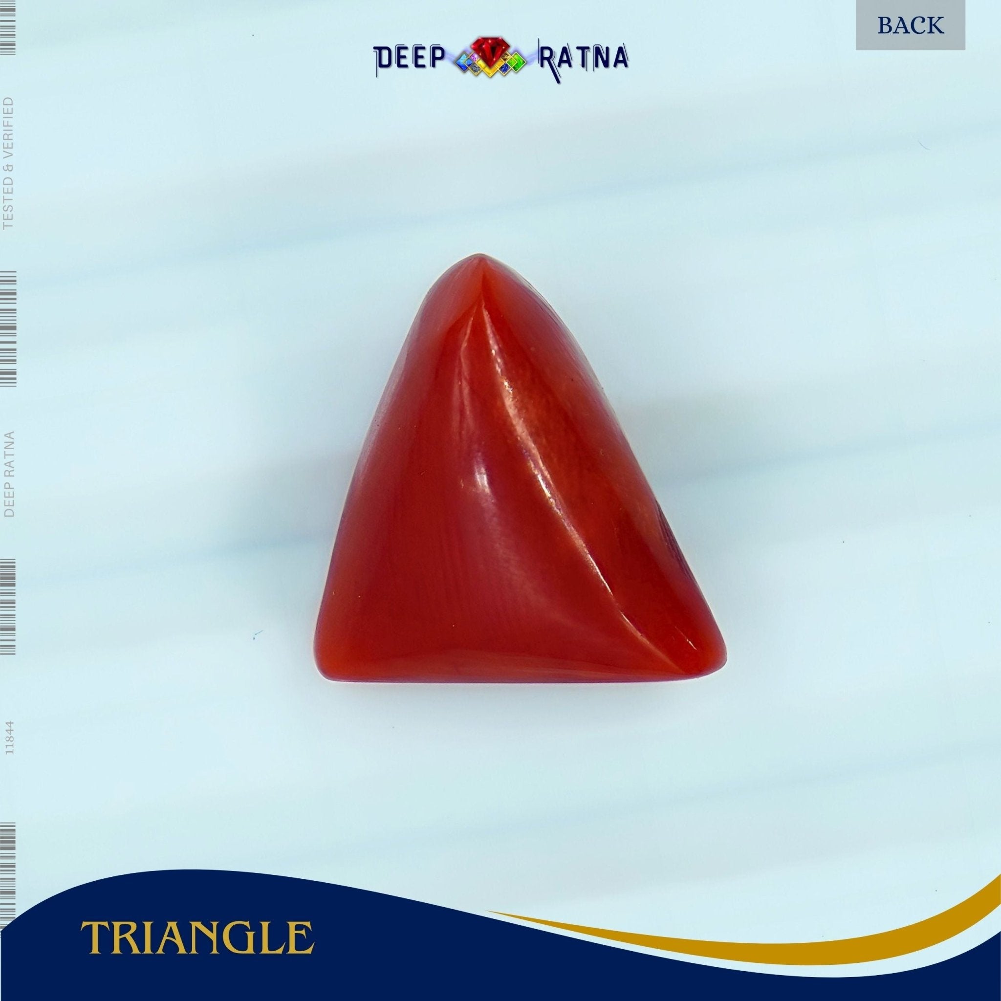 Red Coral 5.52 Carat (Italian) - Deep Ratna