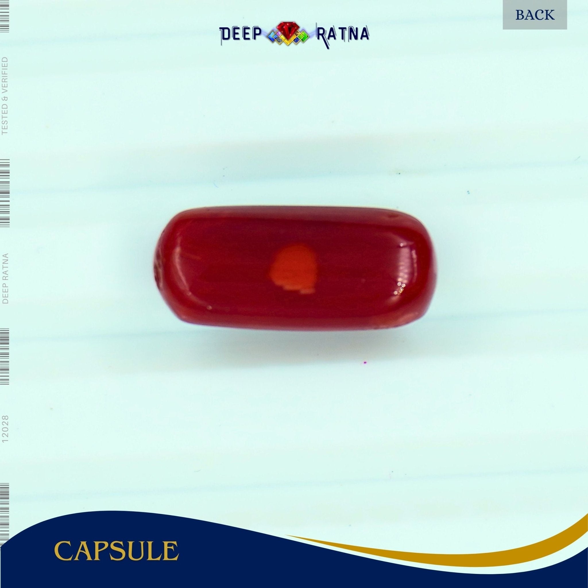 Red Coral 5.52 Carat (Italian) - Deep Ratna