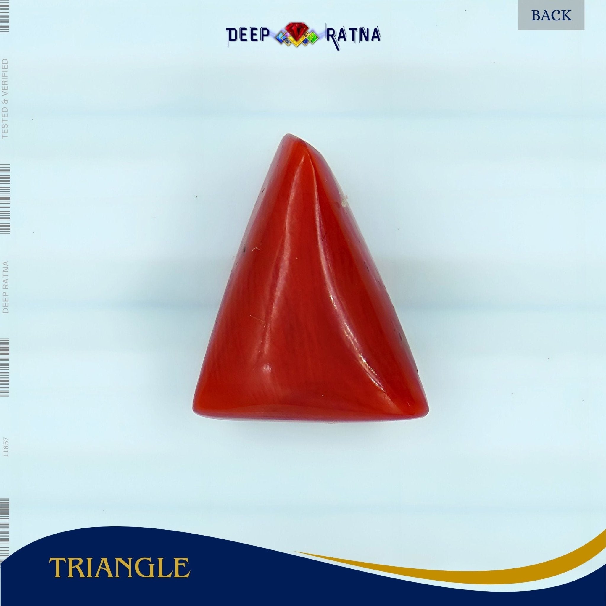 Red Coral 5.52 Carat (Italian) - Deep Ratna