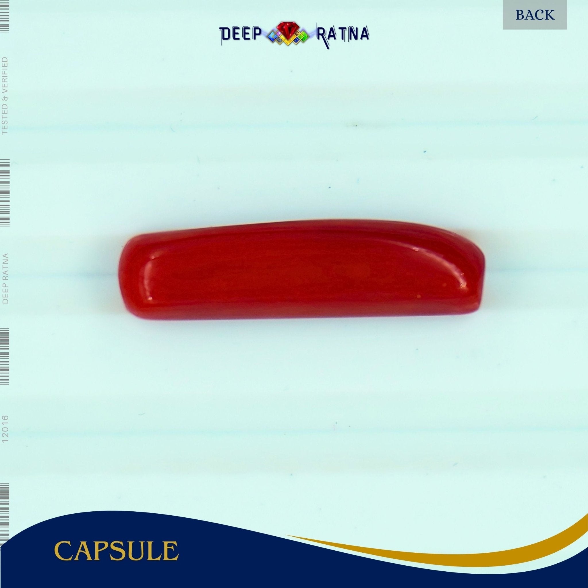 Red Coral 5.52 Carat (Italian) - Deep Ratna
