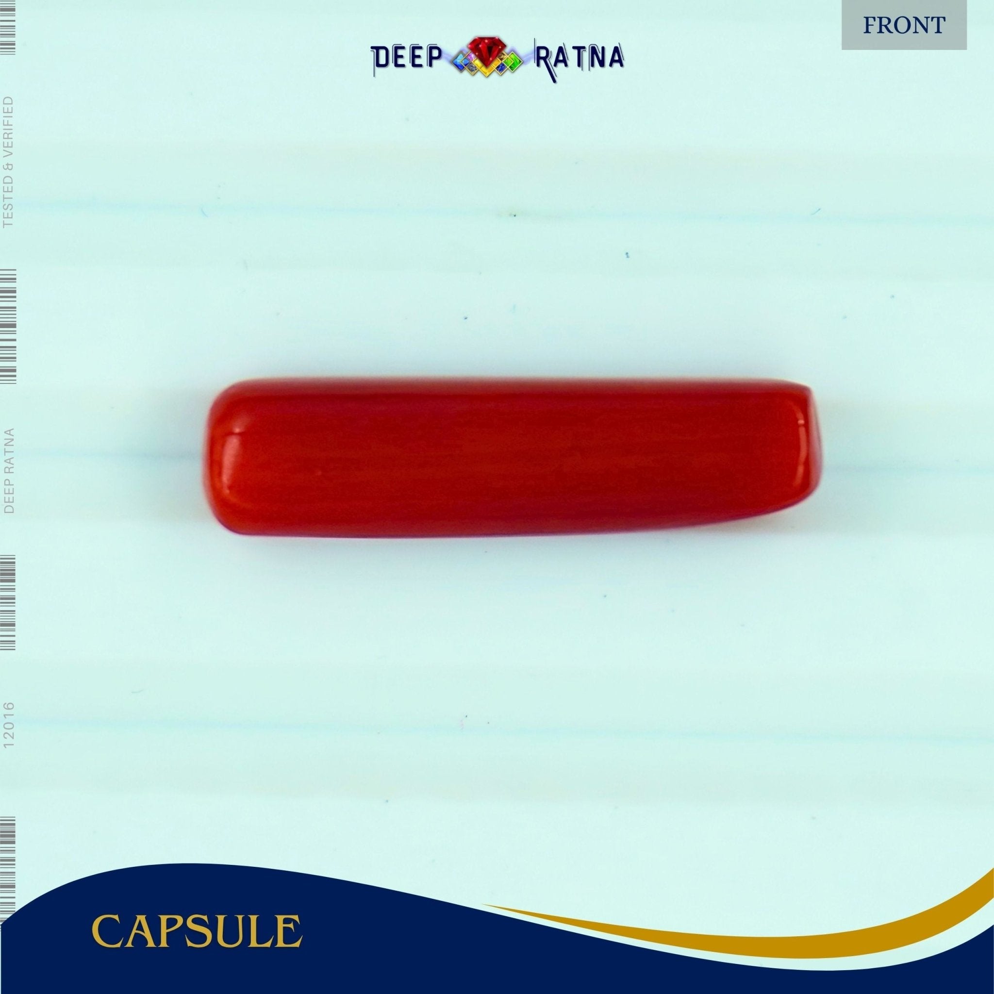 Red Coral 5.52 Carat (Italian) - Deep Ratna