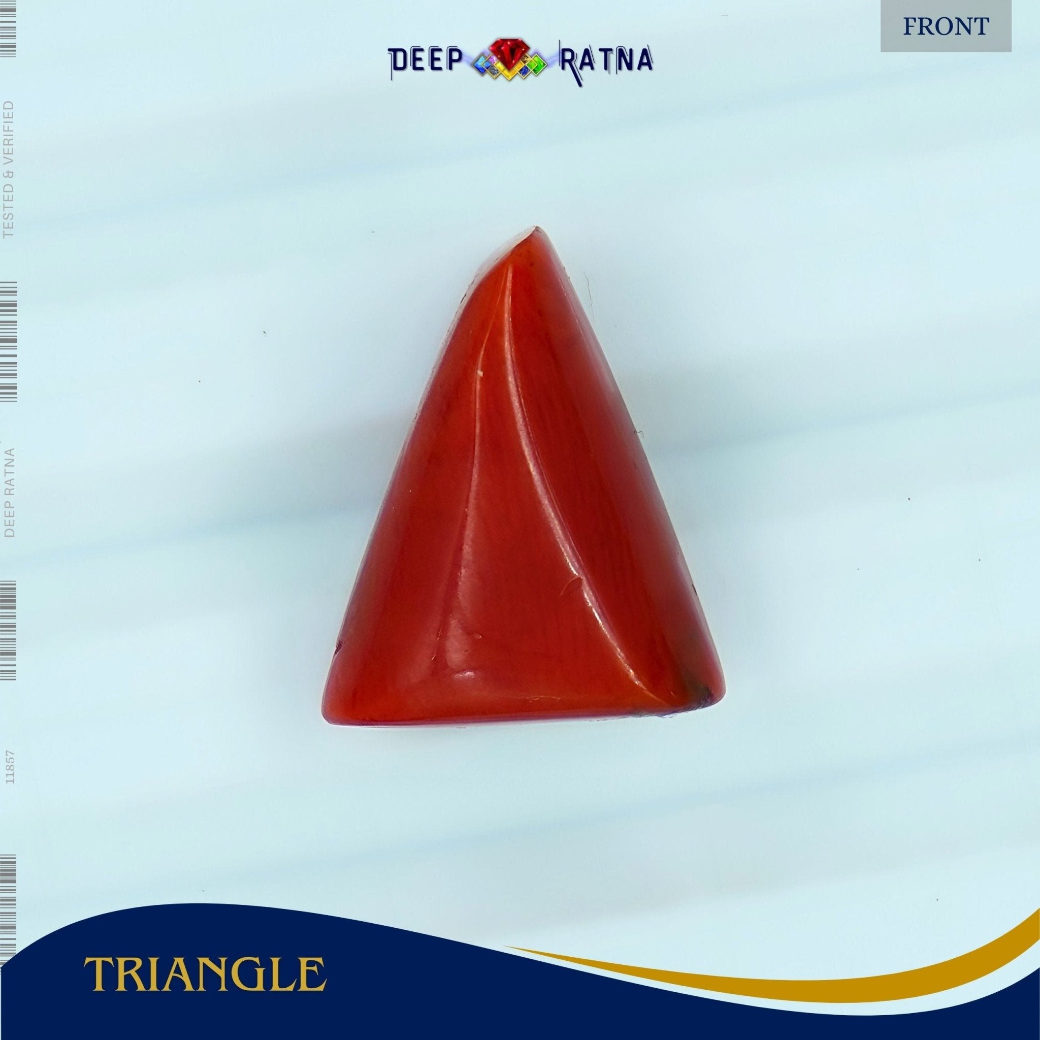 Red Coral 5.52 Carat (Italian) - Deep Ratna