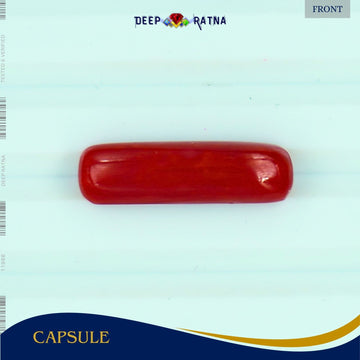 Red Coral 5.53 Carat (Italian) - Deep Ratna