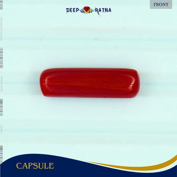 Red Coral 5.53 Carat (Italian) - Deep Ratna