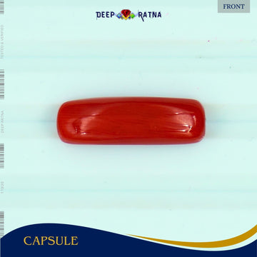 Red Coral 5.58 Carat (Italian) - Deep Ratna