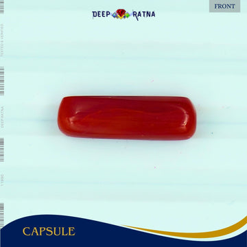 Red Coral 5.59 Carat (Italian) - Deep Ratna