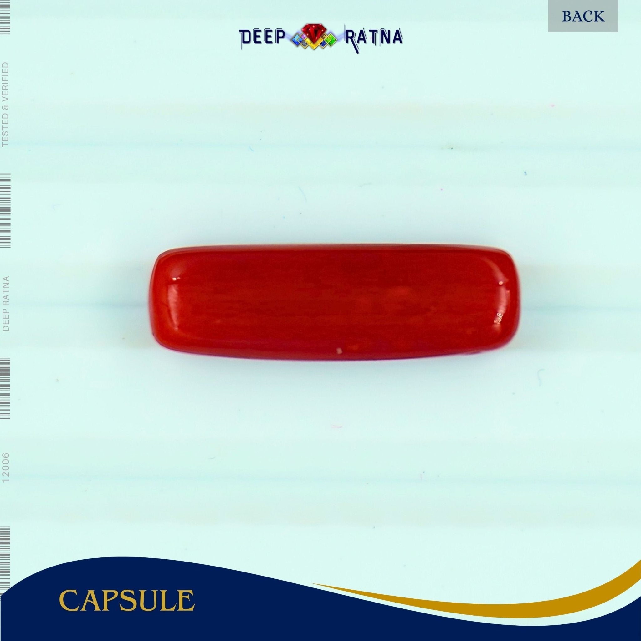 Red Coral 5.63 Carat (Italian) - Deep Ratna