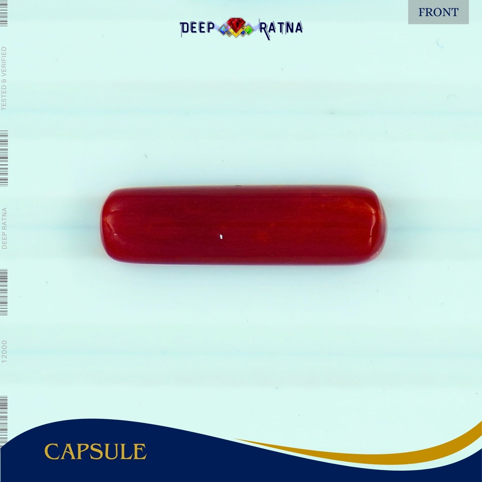 Red Coral 5.64 Carat (Italian) - Deep Ratna