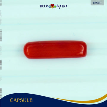 Red Coral 5.67 Carat (Italian) - Deep Ratna