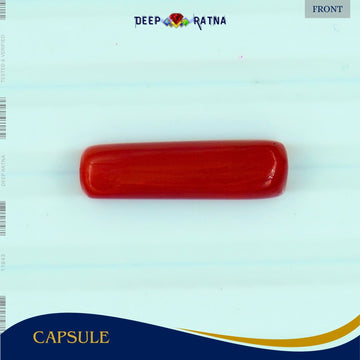 Red Coral 5.68 Carat (Italian) - Deep Ratna