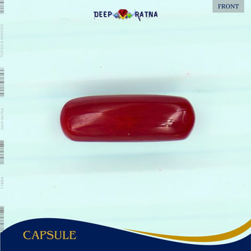 Red Coral 5.68 Carat (Italian) - Deep Ratna