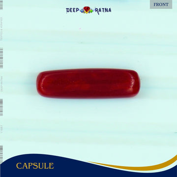 Red Coral 5.74 Carat (Italian) - Deep Ratna