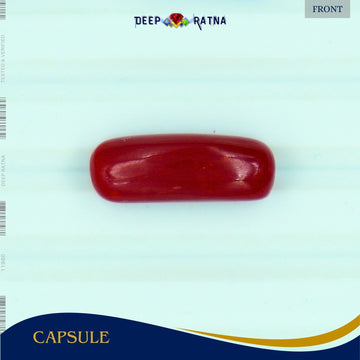 Red Coral 5.77 Carat (Italian) - Deep Ratna