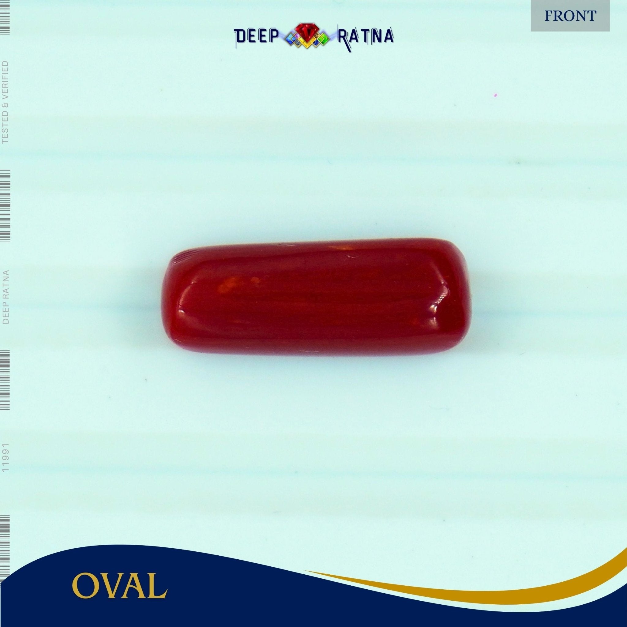 Red Coral 5.78 Carat (Italian) - Deep Ratna