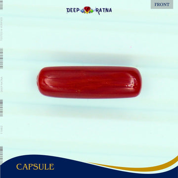 Red Coral 5.79 Carat (Italian) - Deep Ratna