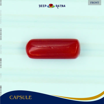 Red Coral 5.81 Carat (Italian) - Deep Ratna