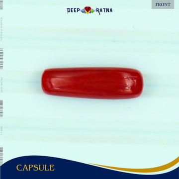Red Coral 5.82 Carat (Italian) - Deep Ratna