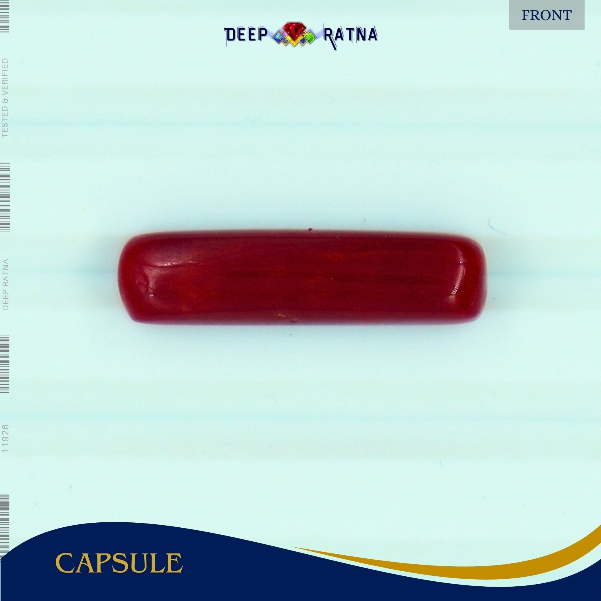 Red Coral 5.82 Carat (Italian) - Deep Ratna