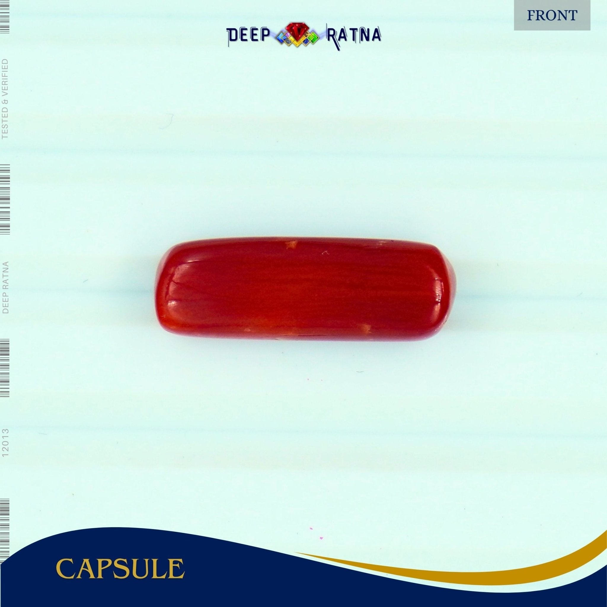 Red Coral 5.84 Carat (Italian) - Deep Ratna
