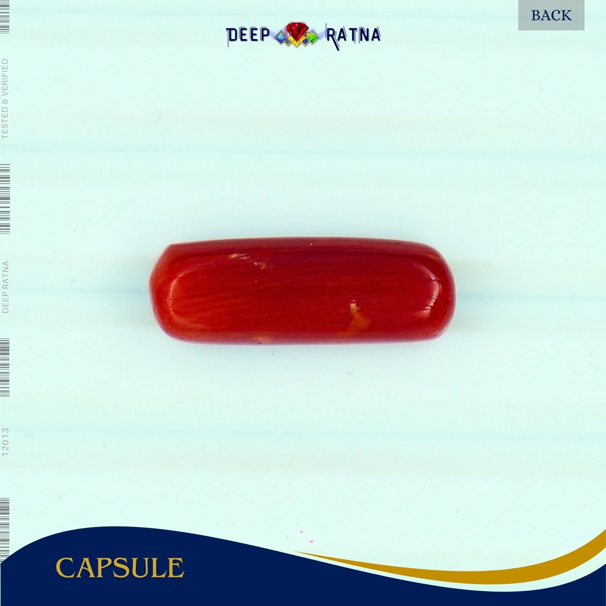 Red Coral 5.84 Carat (Italian) - Deep Ratna