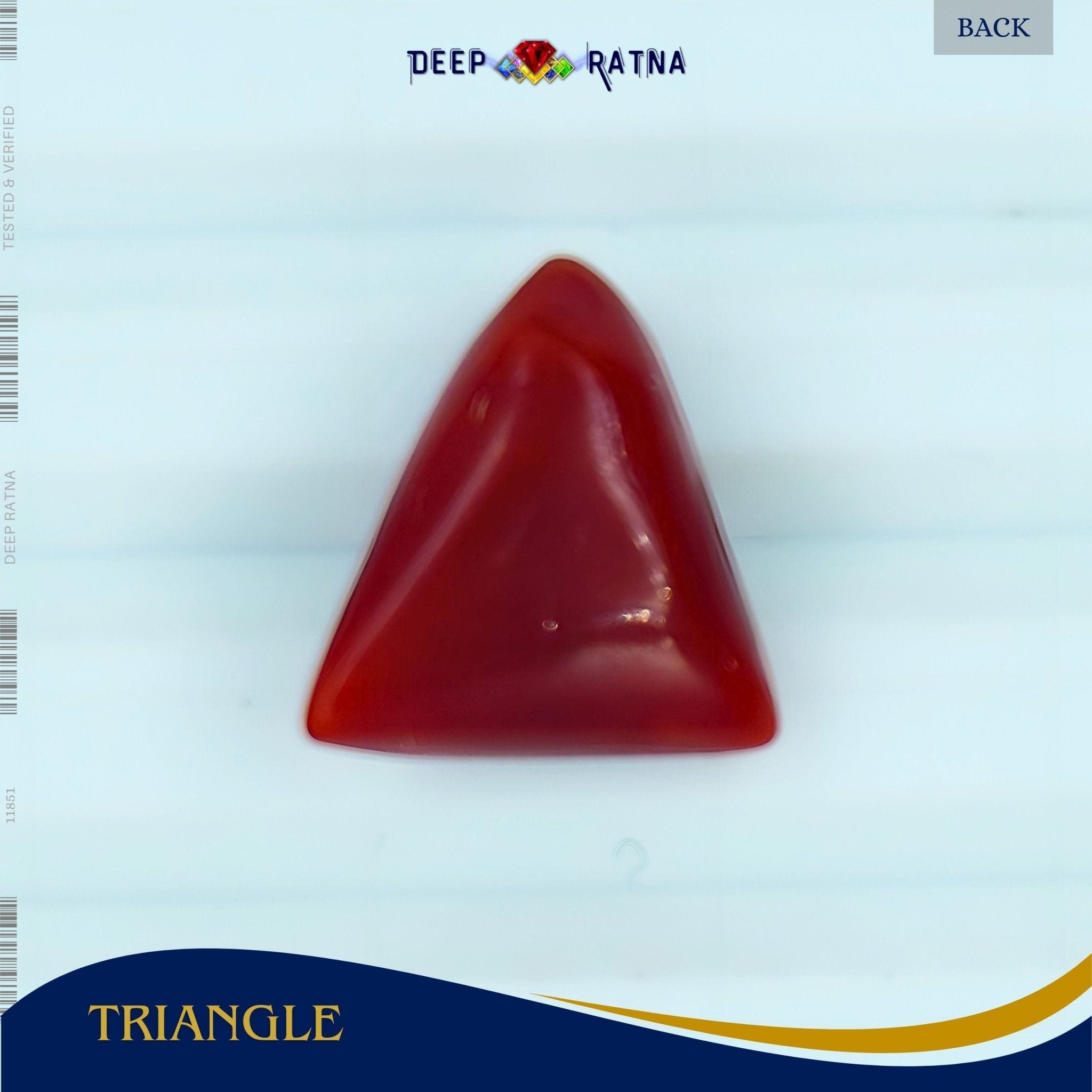 Red Coral 5.86 Carat (Italian) - Deep Ratna