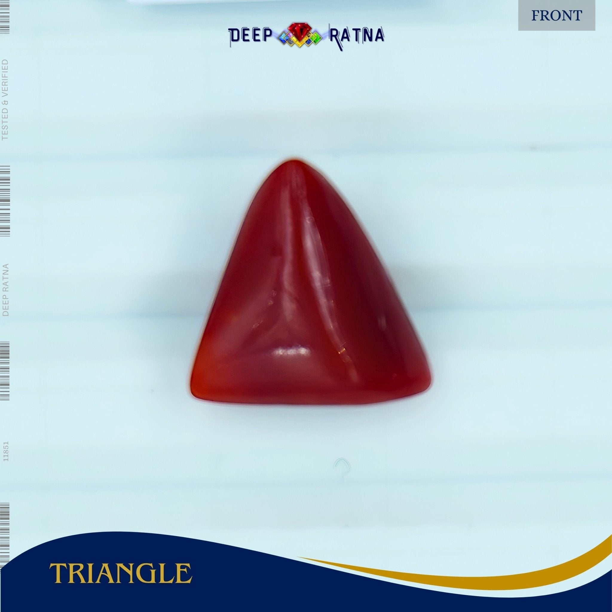 Red Coral 5.86 Carat (Italian) - Deep Ratna