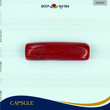 Red Coral 5.86 Carat (Italian) - Deep Ratna