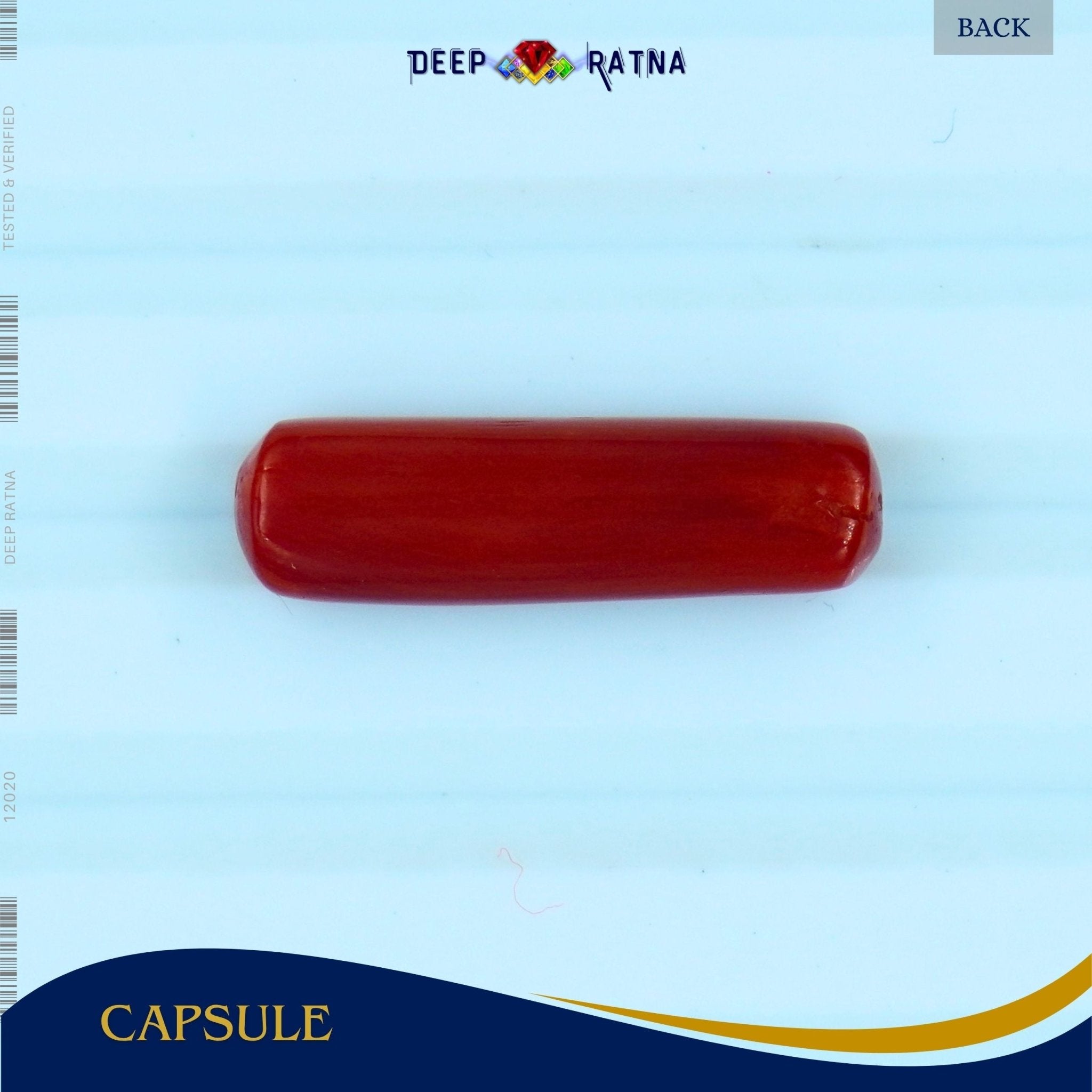 Red Coral 5.88 Carat (Italian) - Deep Ratna