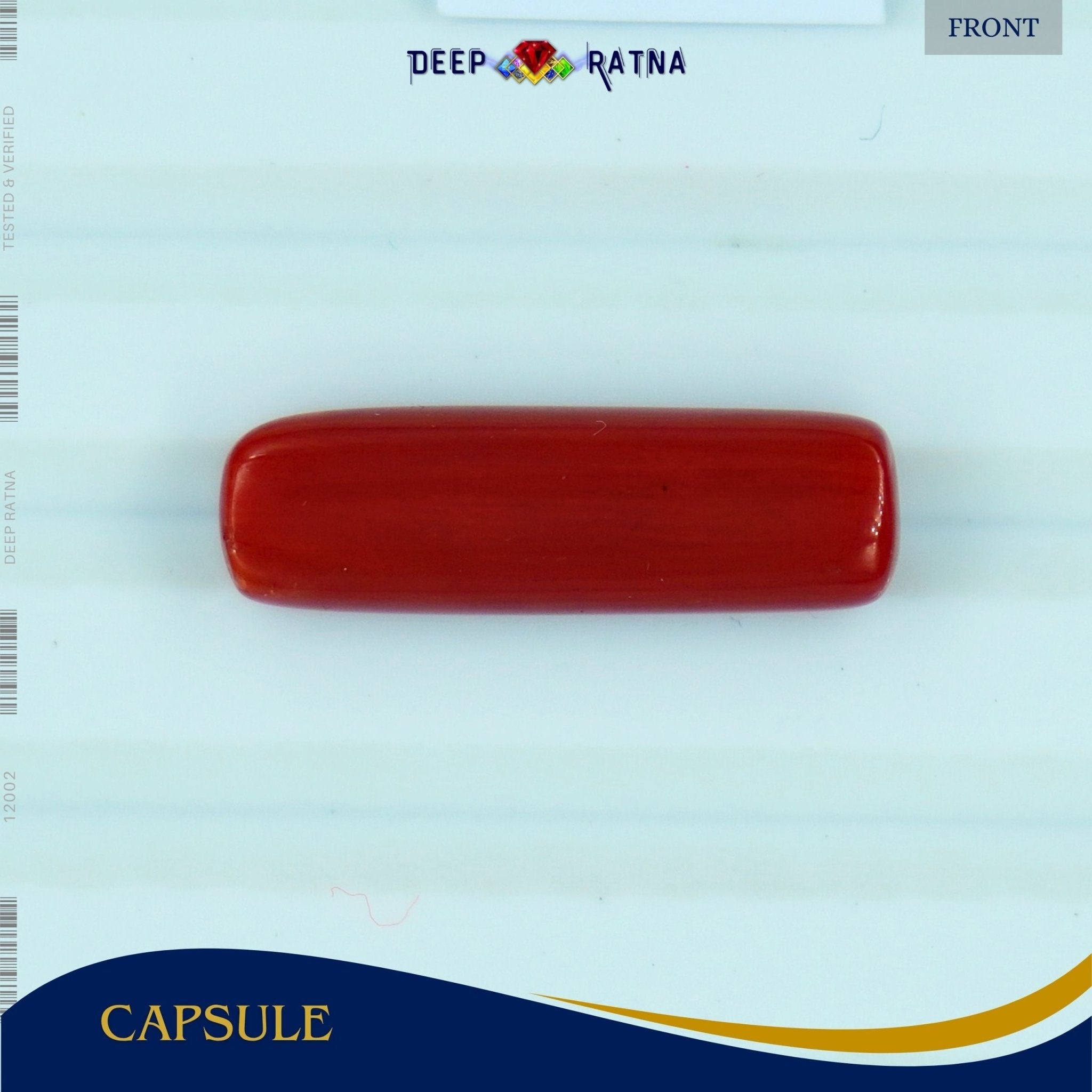 Red Coral 5.88 Carat (Italian) - Deep Ratna