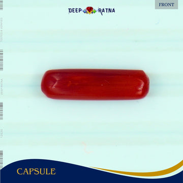 Red Coral 5.88 Carat (Italian) - Deep Ratna
