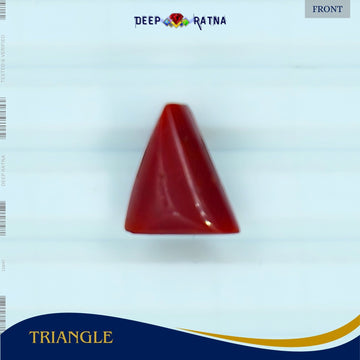 Red Coral 5.91 Carat (Italian) - Deep Ratna