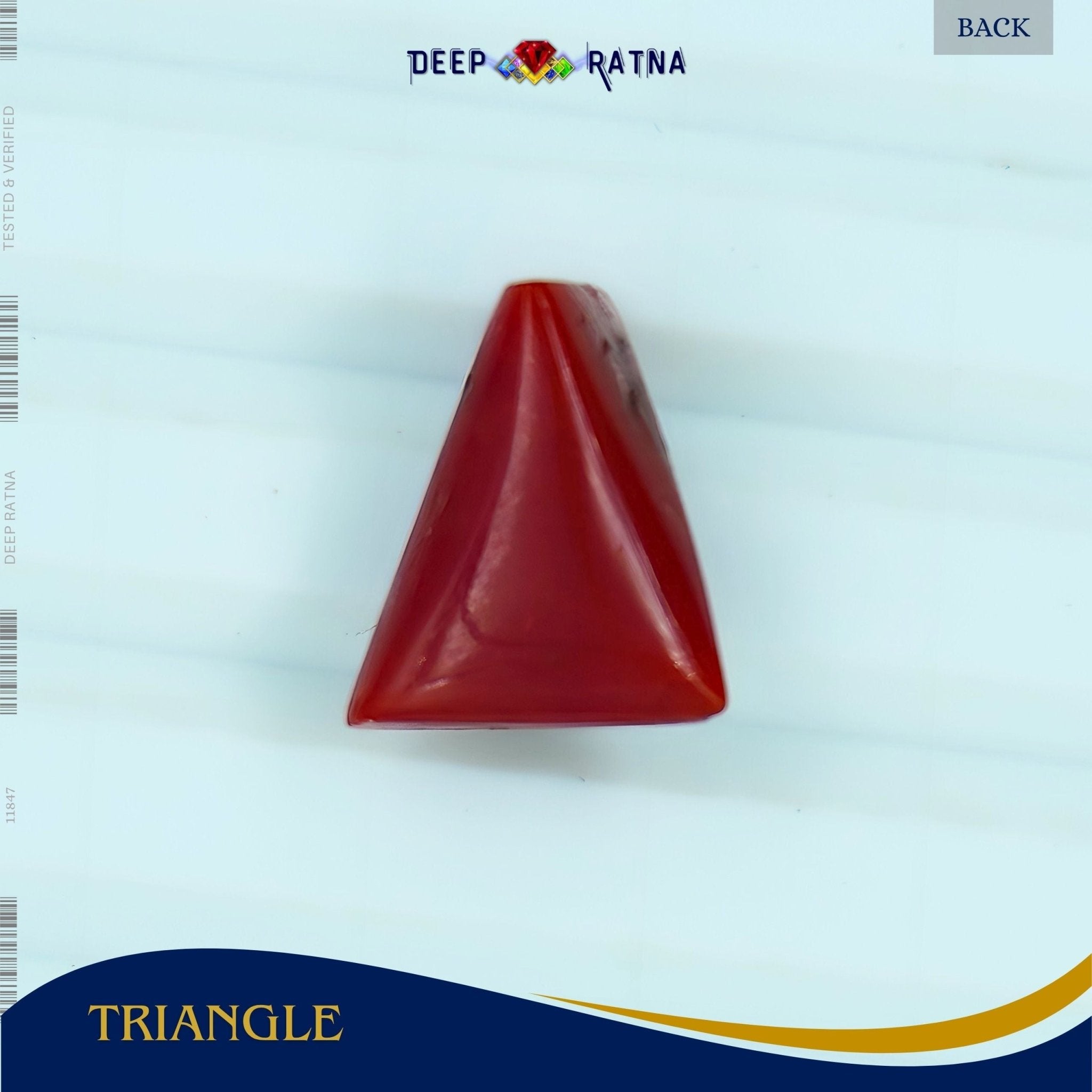 Red Coral 5.91 Carat (Italian) - Deep Ratna