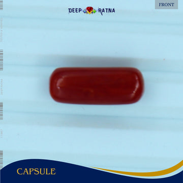Red Coral 5.94 Carat (Italian) - Deep Ratna
