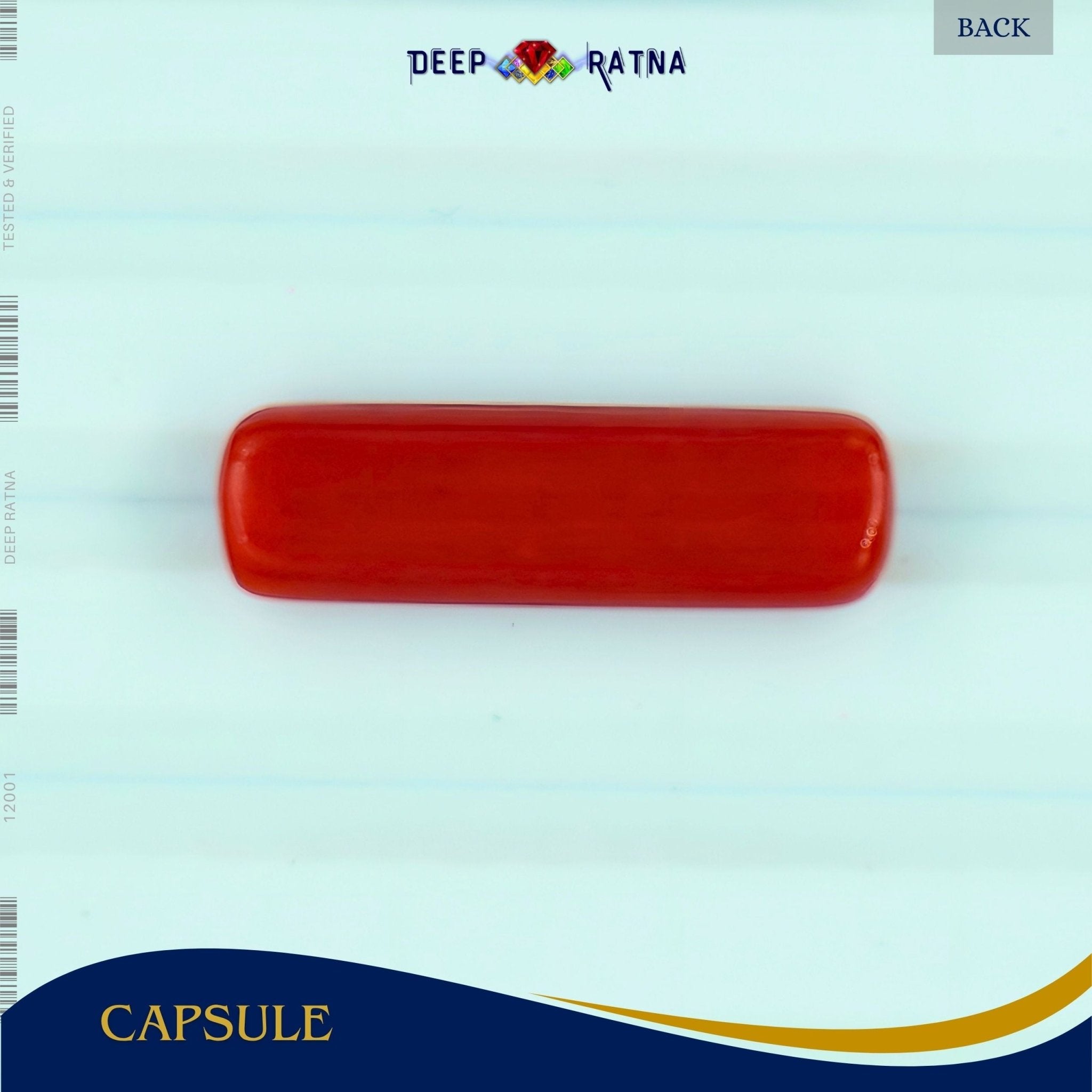 Red Coral 5.96 Carat (Italian) - Deep Ratna