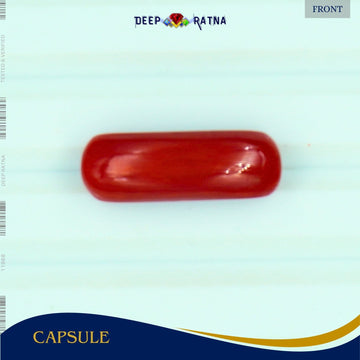 Red Coral 5.96 Carat (Italian) - Deep Ratna