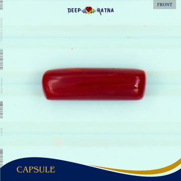 Red Coral 5.96 Carat (Italian) - Deep Ratna