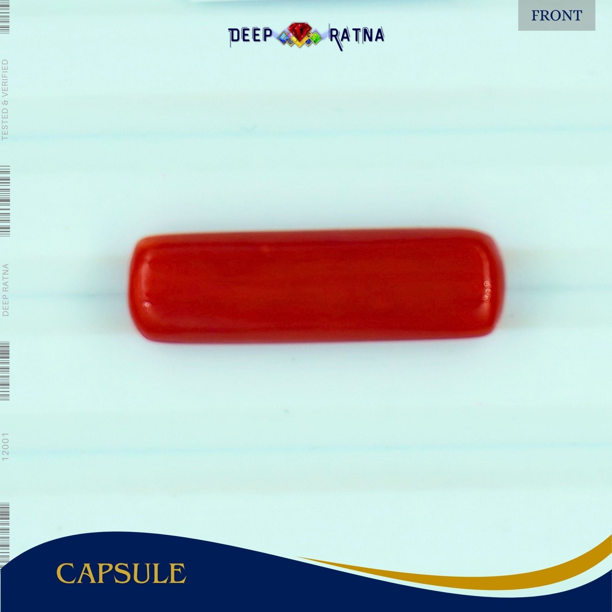 Red Coral 5.96 Carat (Italian) - Deep Ratna