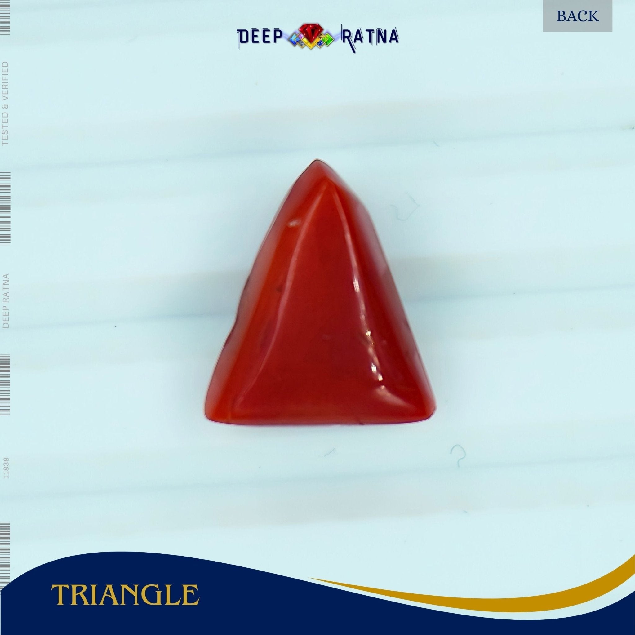 Red Coral 6.01 Carat (Italian) - Deep Ratna