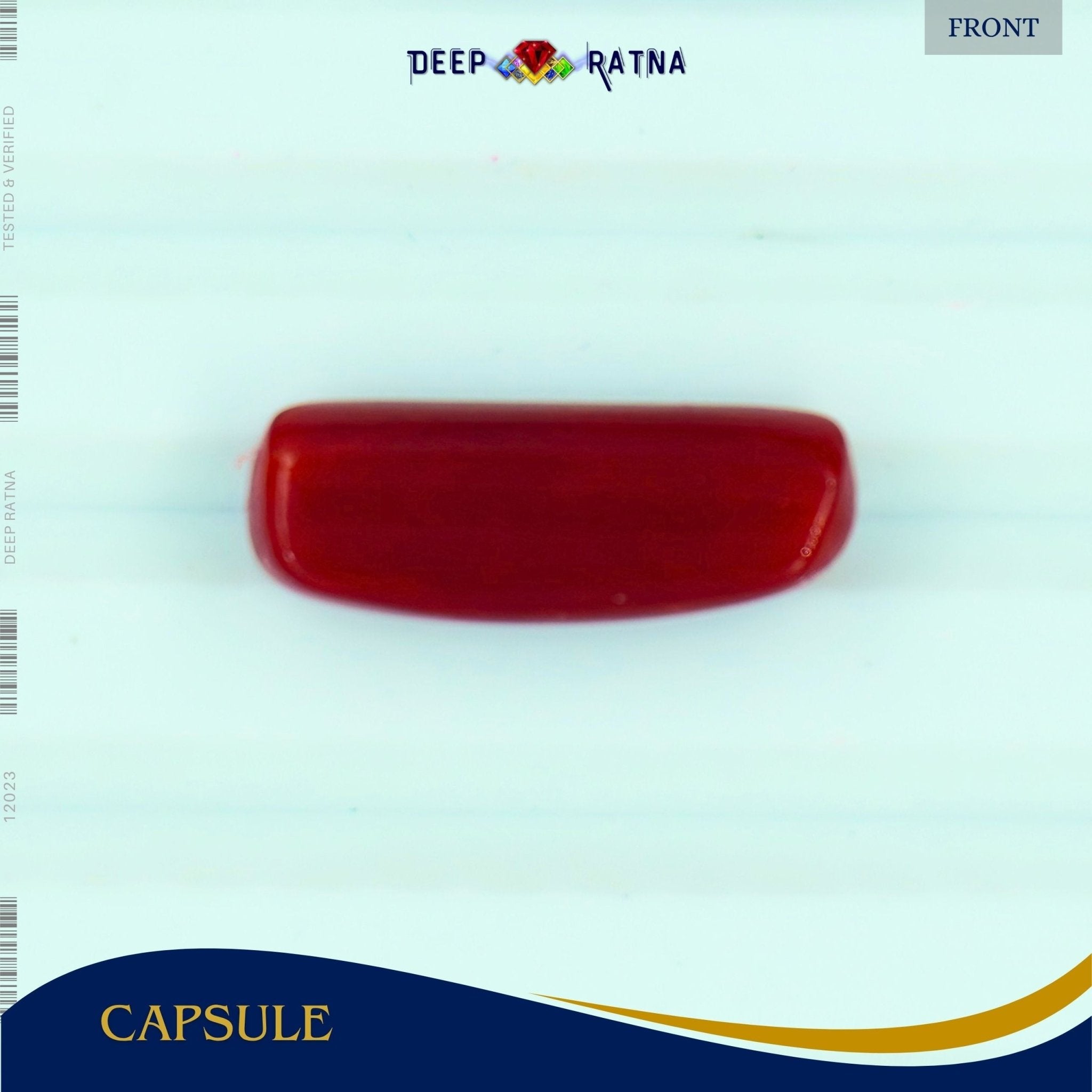 Red Coral 6.04 Carat (Italian) - Deep Ratna