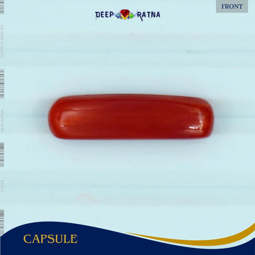 Red Coral 6.04 Carat (Italian) - Deep Ratna