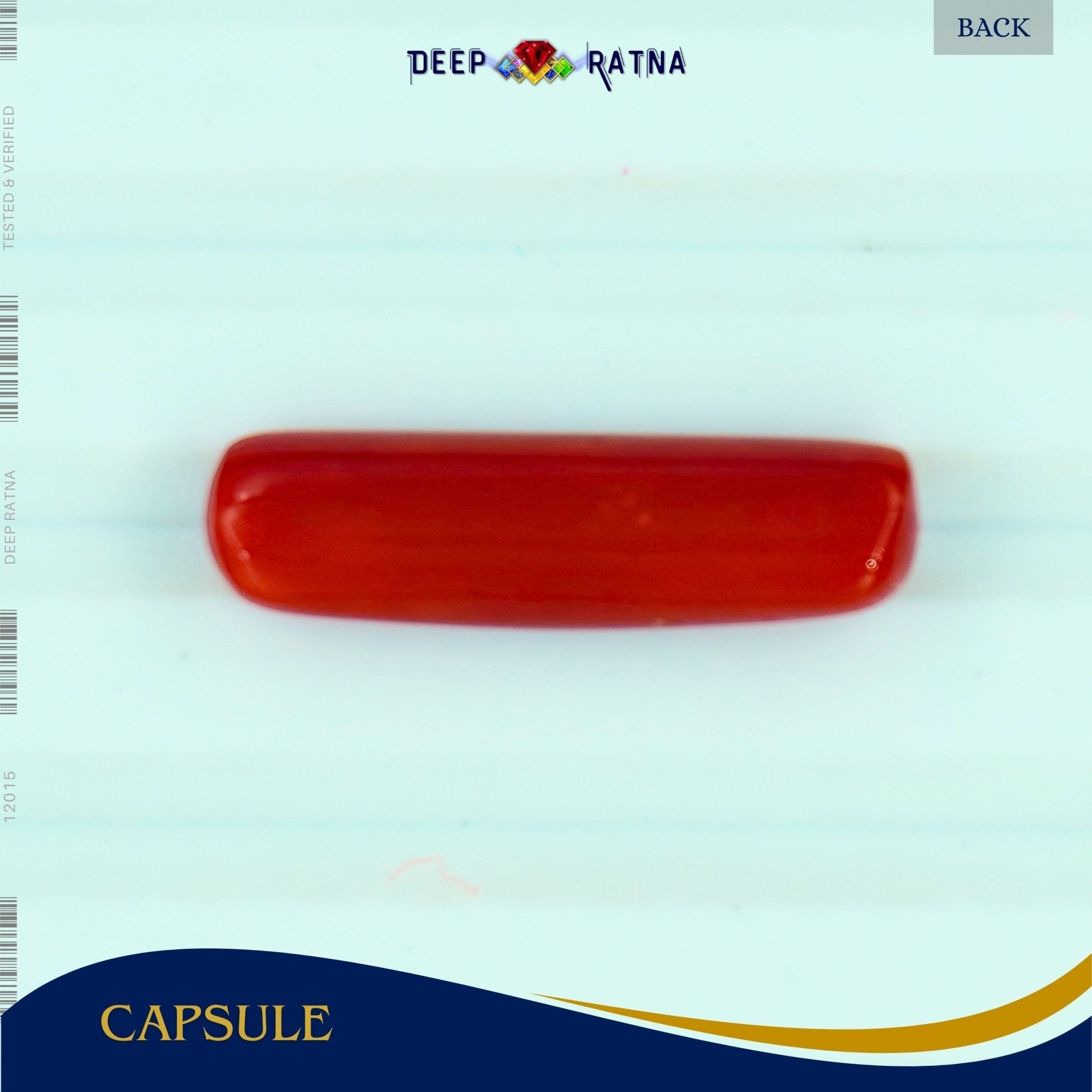 Red Coral 6.04 Carat (Italian) - Deep Ratna