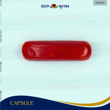 Red Coral 6.09 Carat (Italian) - Deep Ratna