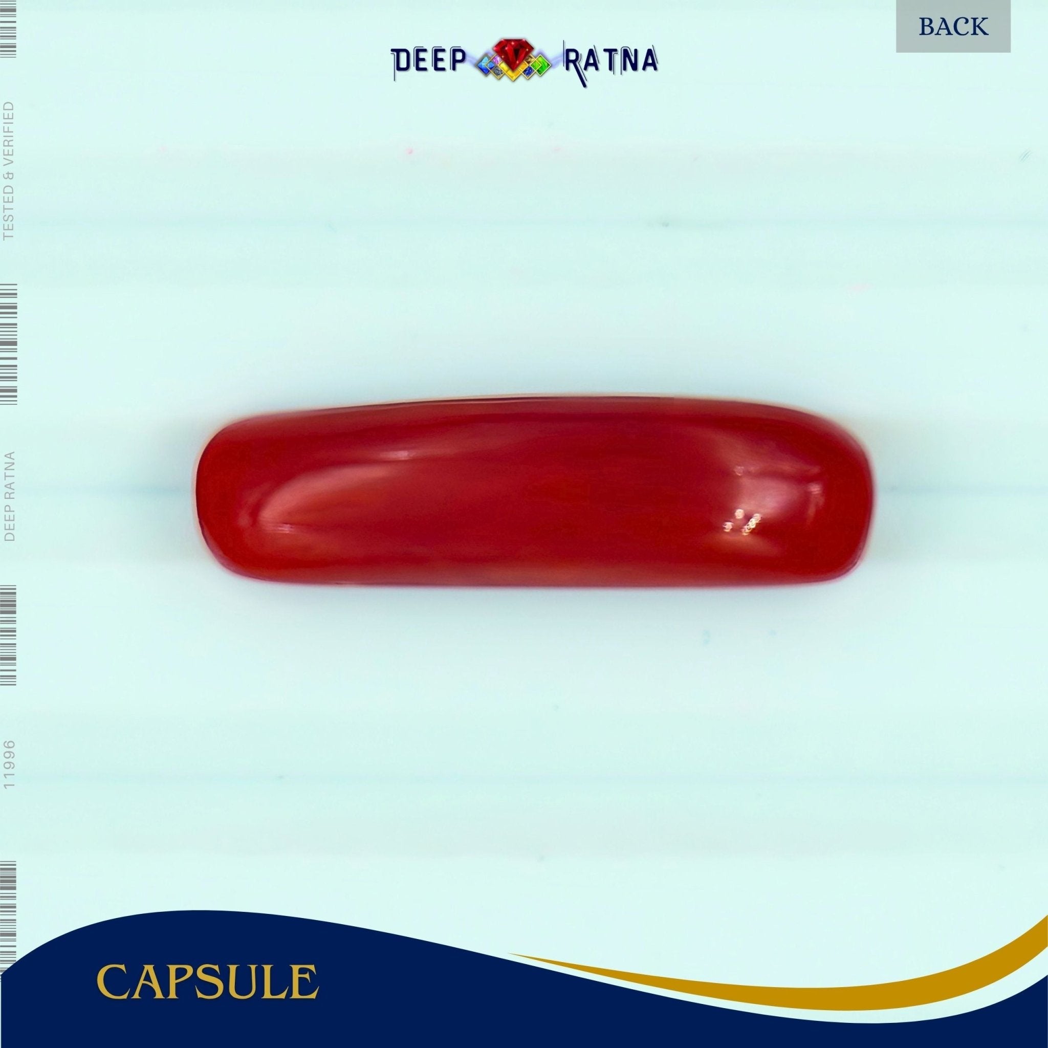 Red Coral 6.33 Carat (Italian) - Deep Ratna