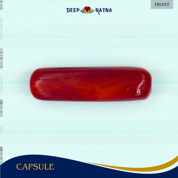 Red Coral 6.53 Carat (Italian) - Deep Ratna