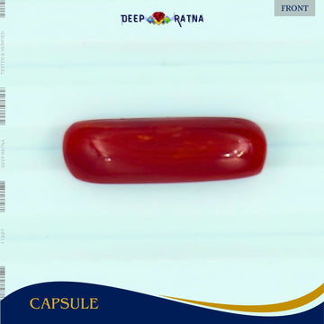 Red Coral 6.58 Carat (Italian) - Deep Ratna