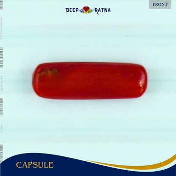 Red Coral 6.67 Carat (Italian) - Deep Ratna
